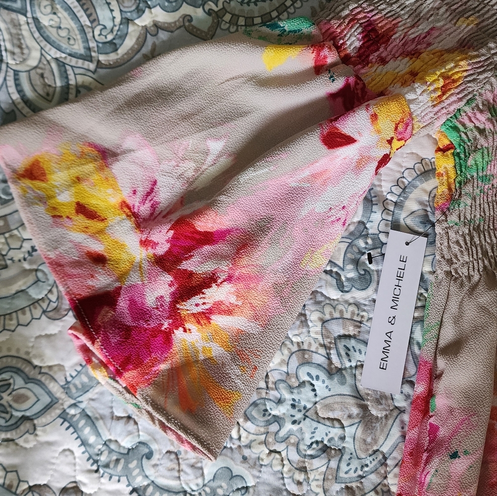 NWT Summer flower dress. - Picture 4 of 4